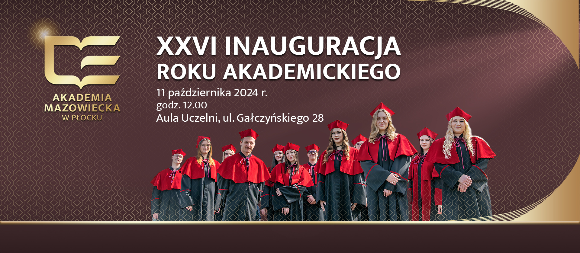 XXVI Inauguracja Roku Akademickiego 2024/2025