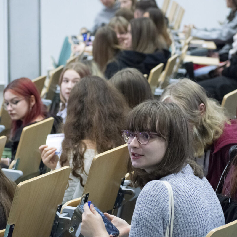 Prelekcje dla uczniów szkół średnich z Płocka podczas obchodów Światowego Tygodnia Przedsiębiorczości w Akademii Mazowieckiej w Płocku