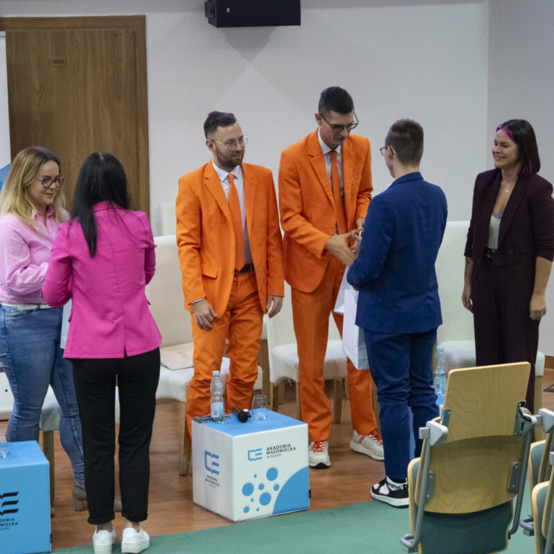 Prelekcje dla uczniów szkół średnich z Płocka podczas obchodów Światowego Tygodnia Przedsiębiorczości w Akademii Mazowieckiej w Płocku