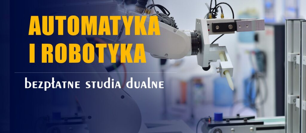 Grafika informująca o uruchomieniu rekrutacji na kierunku Automatyka i Robotyka